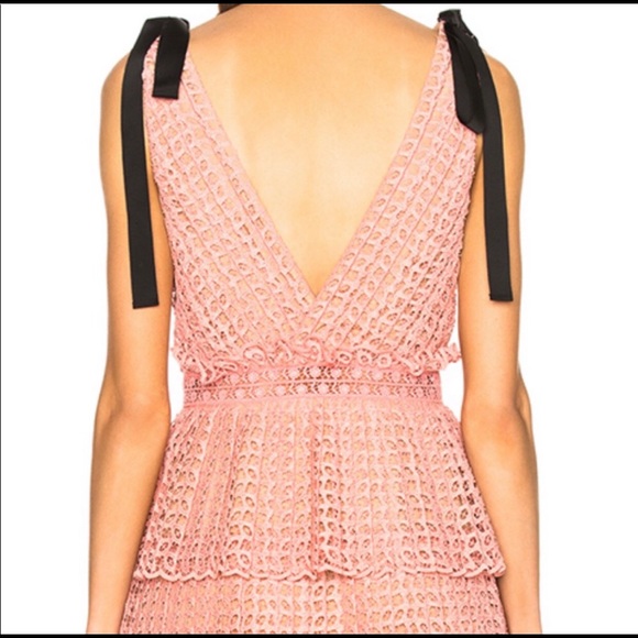 Self Portrait Pink Dress - Picture 2 of 7